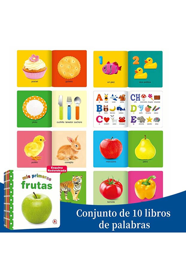976-93C-سلسلة كتب المعرفة العامة الإسبانية الكلاسيكية المكونة من 10 كتب، لتنمية التفكير المنطقي.