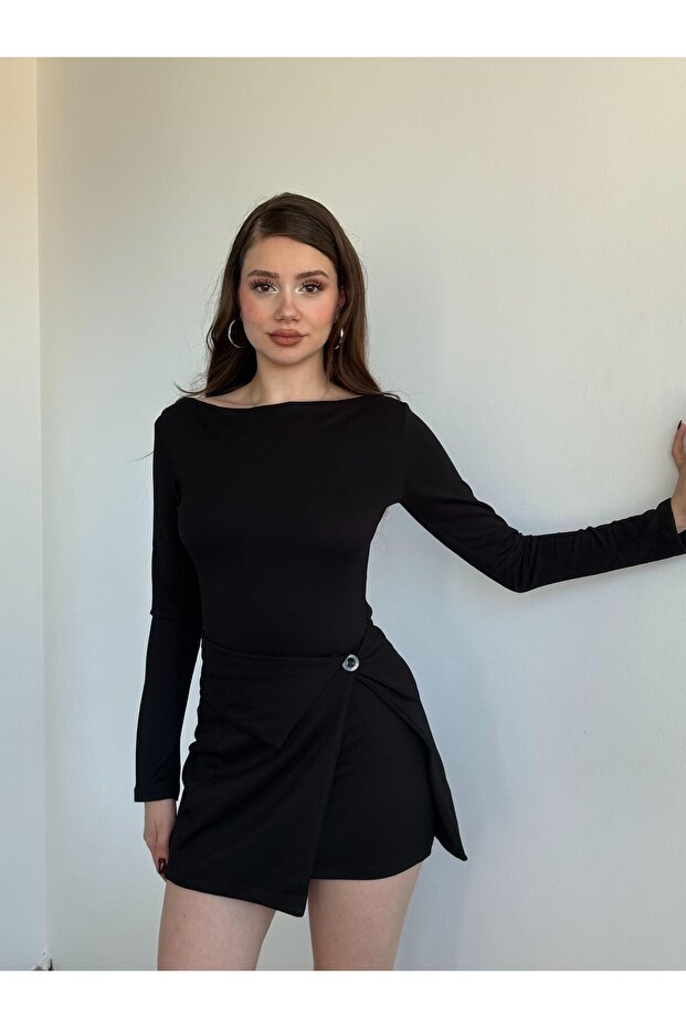 Modal Etekli Elbise - 3