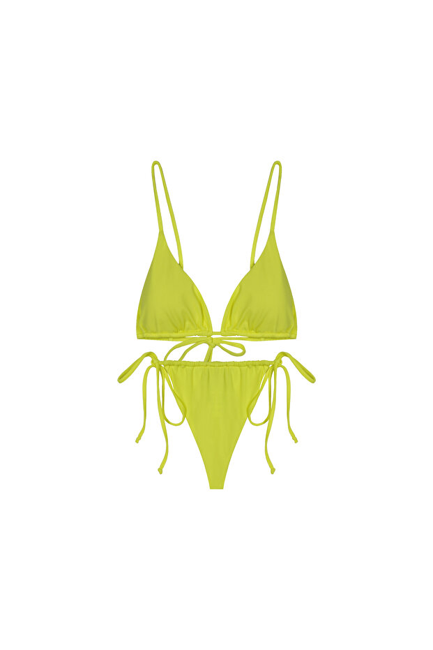 String Triangle Bikini Set - 1