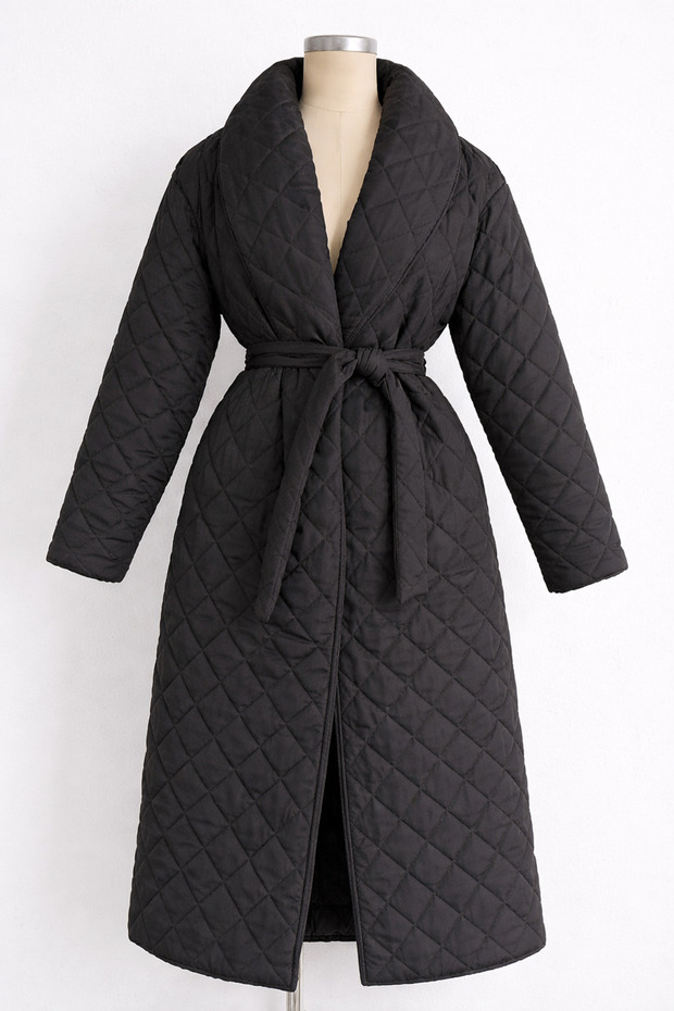 معطف طويل من الكابيتون - 1