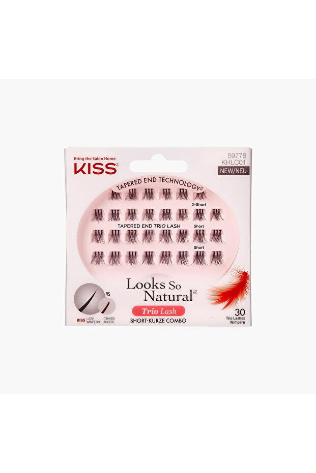 KISS HAUTE COUTURE TRIO LASHES SHORT KHLC01