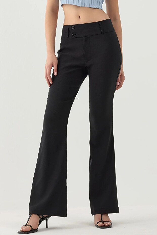 Low Waist Flare Pants
