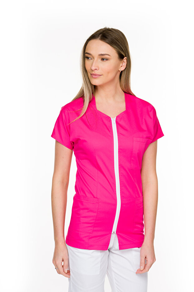 Halat medical cu fermoar - 7