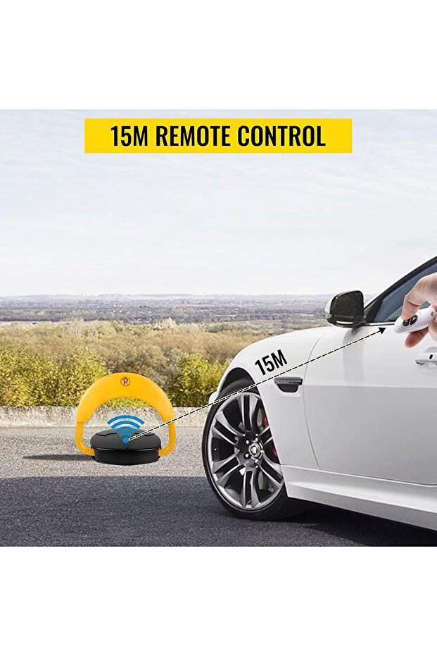 قفل وقوف السيارات الأوتوماتيكي الذي يتم التحكم فيه عن بعد - 3