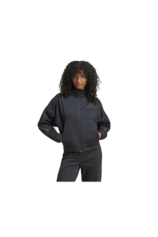 W Z.N.E. Fz Women's Casual Jacket Je7848 Black