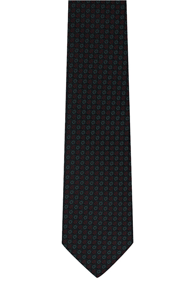 Patterned Silk Tie - 2
