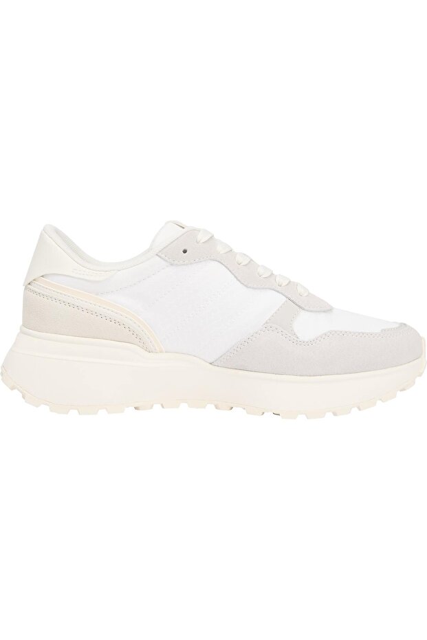 Women's Lace-Up Thick Sole Sneaker - Multicolor