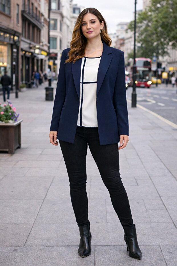 Çeket Bluz Takım - 1