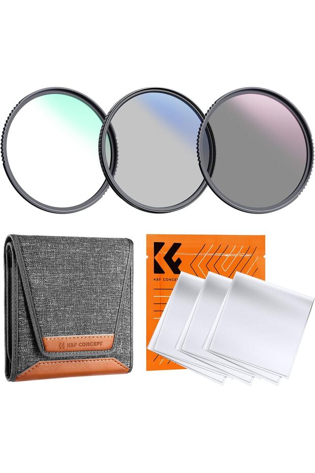 49mm UV/CPL/ND Lens Filter Kit (3 Pieces)