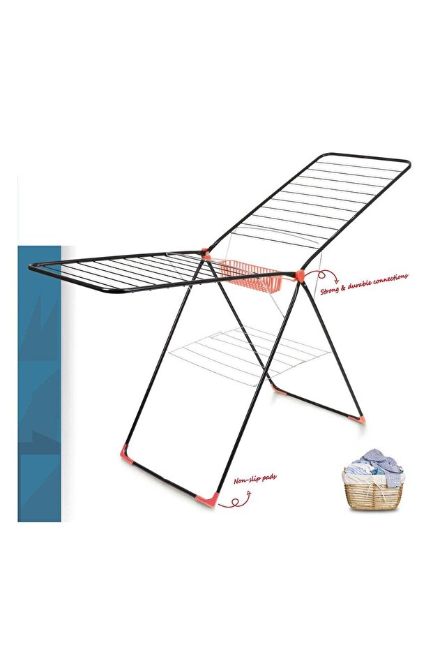 20-Meter Laundry Dryer Rack with Basket