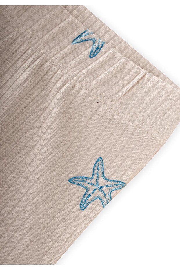 الجوارب الضيقة بنمط نجمة للأعمار من 2 إلى 10 سنوات - 4