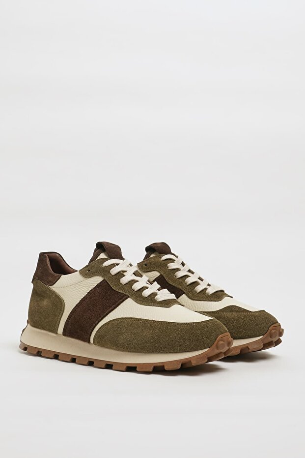Begin V2 Model Combination Leather Jurdan Eva Sneaker Shoes