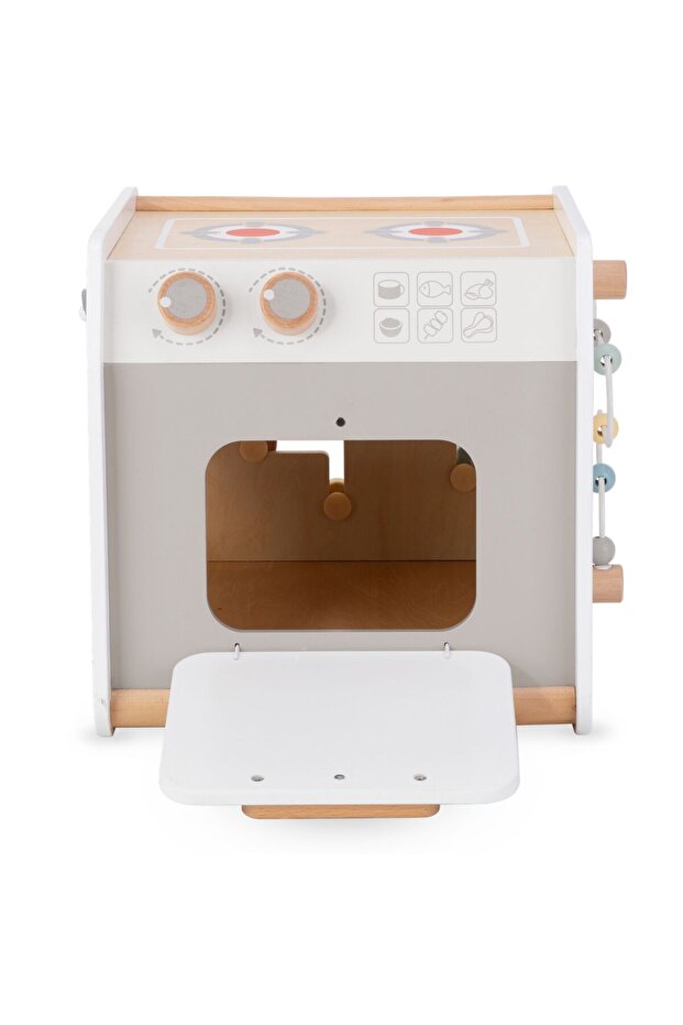 Wooden kitchen - educational cube - 7