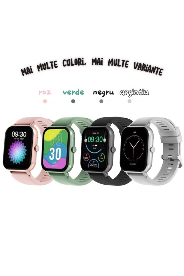 Ceas inteligent verde - 2