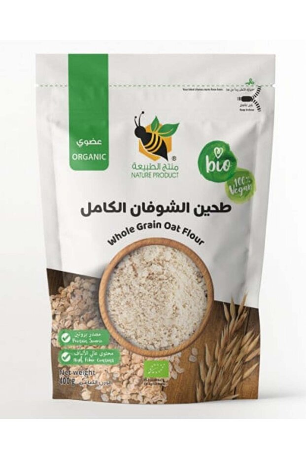 دقيق الشوفان الكامل العضوي