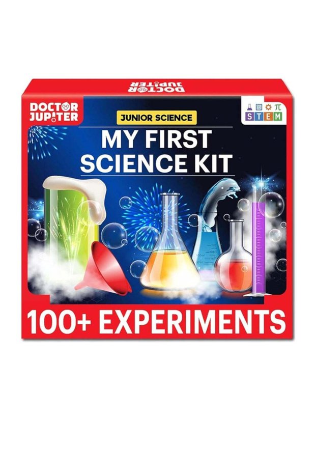 Doctor Jupiter Toy Science Kit for Boys & Girls Ages 4-6 | Birthday Gifts for 4+ Year Kids | Learning & Educational Toys | 100+ Experiments Science Kit
