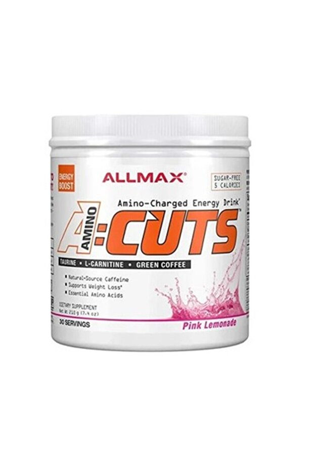 A Cuts Pink Lemonade Flavor Amino Charged Energy Drink Ideal 210g NEW