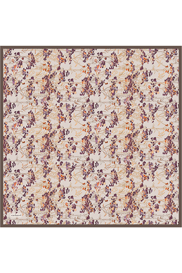 Mink Silk Twill Scarf