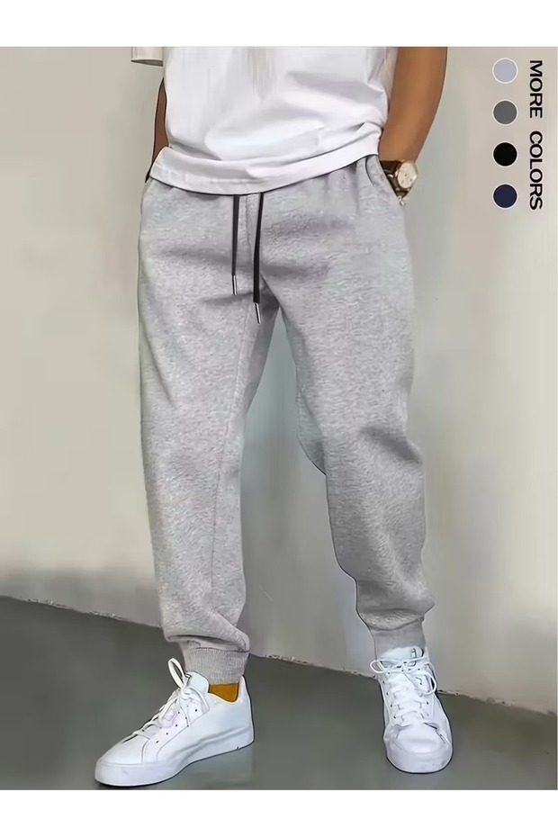 4 قطع من سراويل رياضية كبيرة الحجم - 3