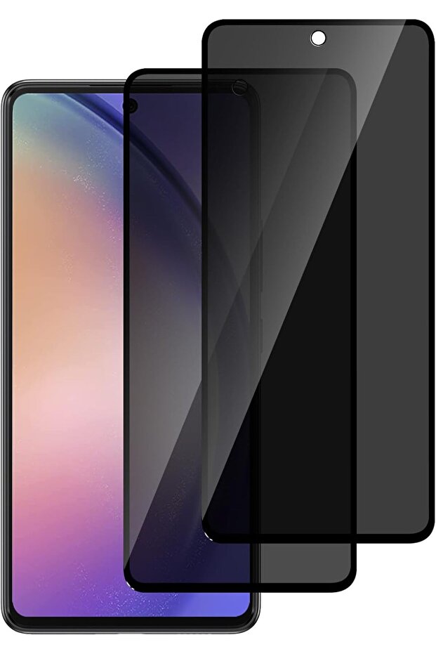 عبوة من قطعتين من واقيات شاشة سامسونج جالاكسي - 1