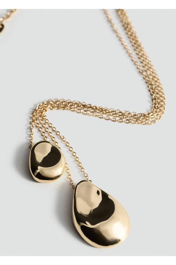 Damla çift kolye ucu - 1