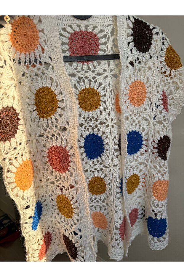 El örgüsü motif yelek - 3