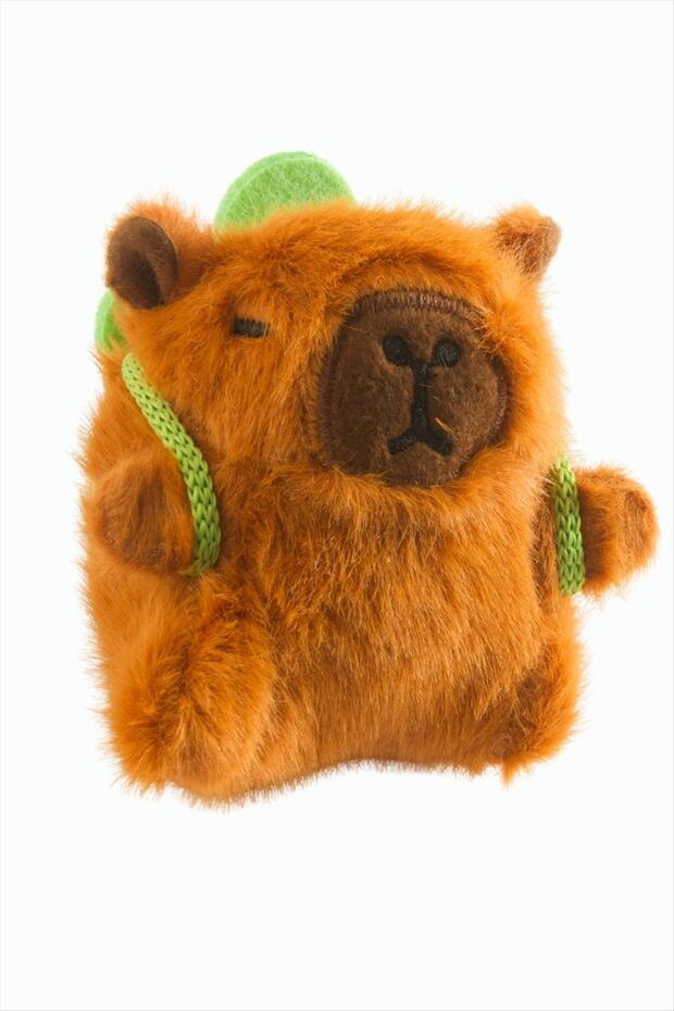 سلسلة مفاتيح من القطيفة على شكل ثعلب - 1