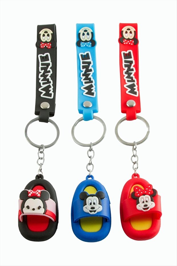 Slipper Silicone Keychain - 1
