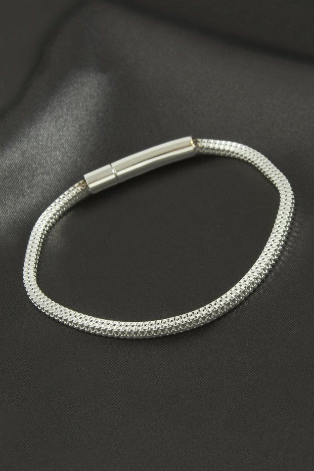 Square Cobra Chain Luxury Steel Bracelet