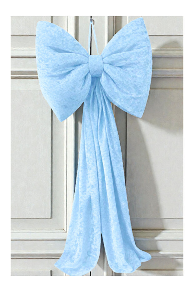 Velvet Big Bow Door Ornament
