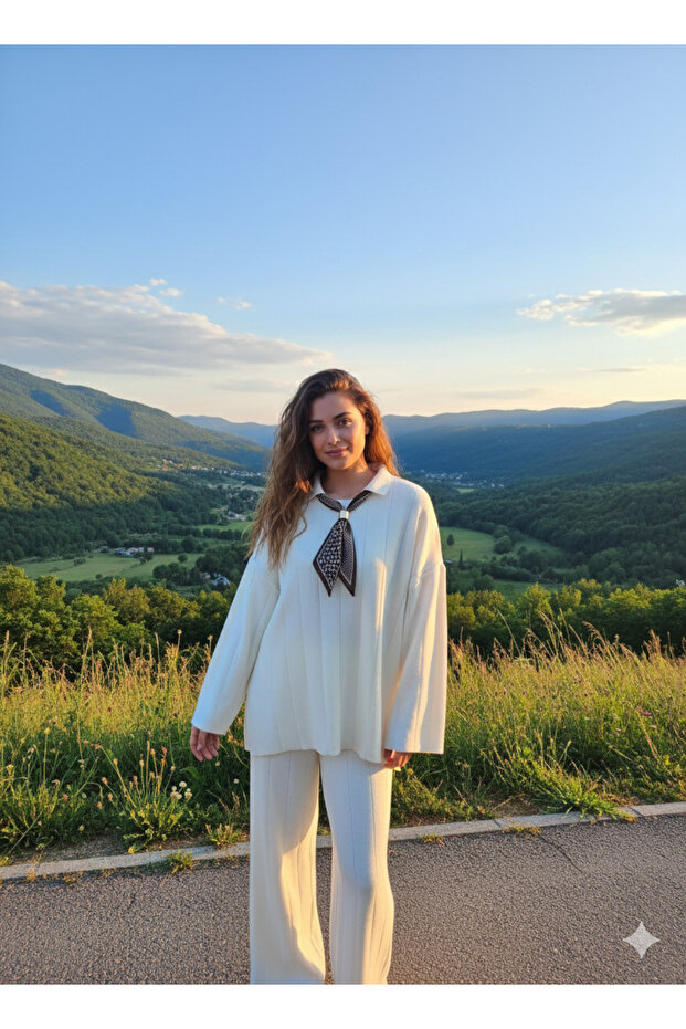 Triko takım gömlek yaka - 1