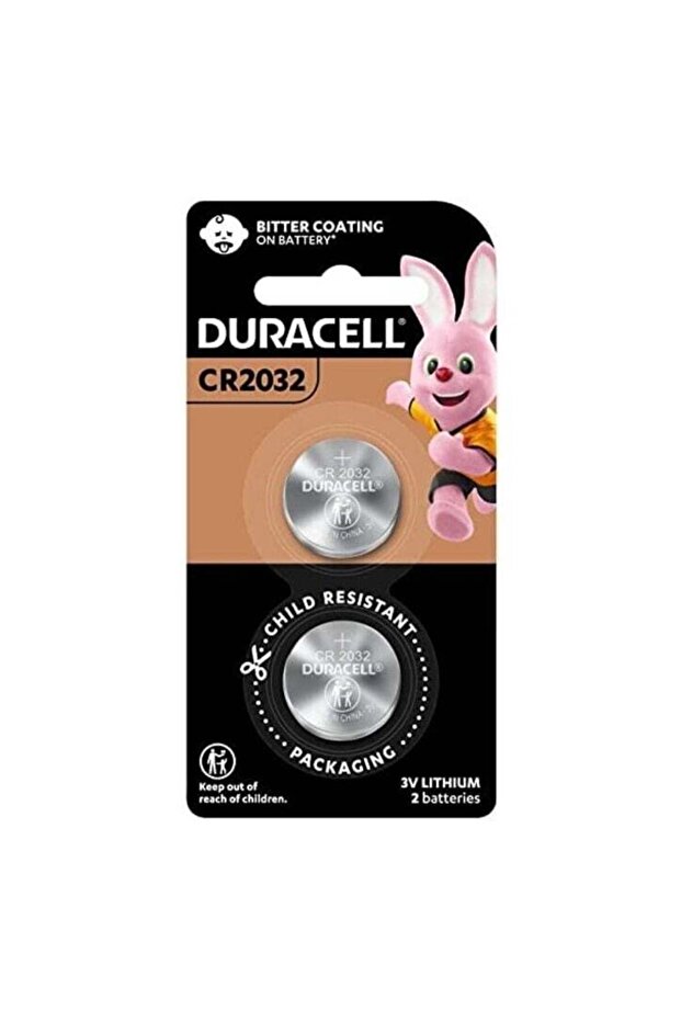 - CR2032 3V Lithium Coin DL2032 / CR2032 Button Batteries Regular - Pack of 2 - 10 Years Sh