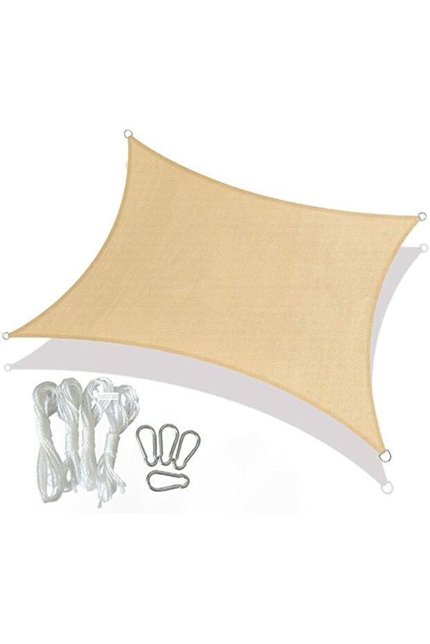 Large Size Shade Sail with Installation Tool Set