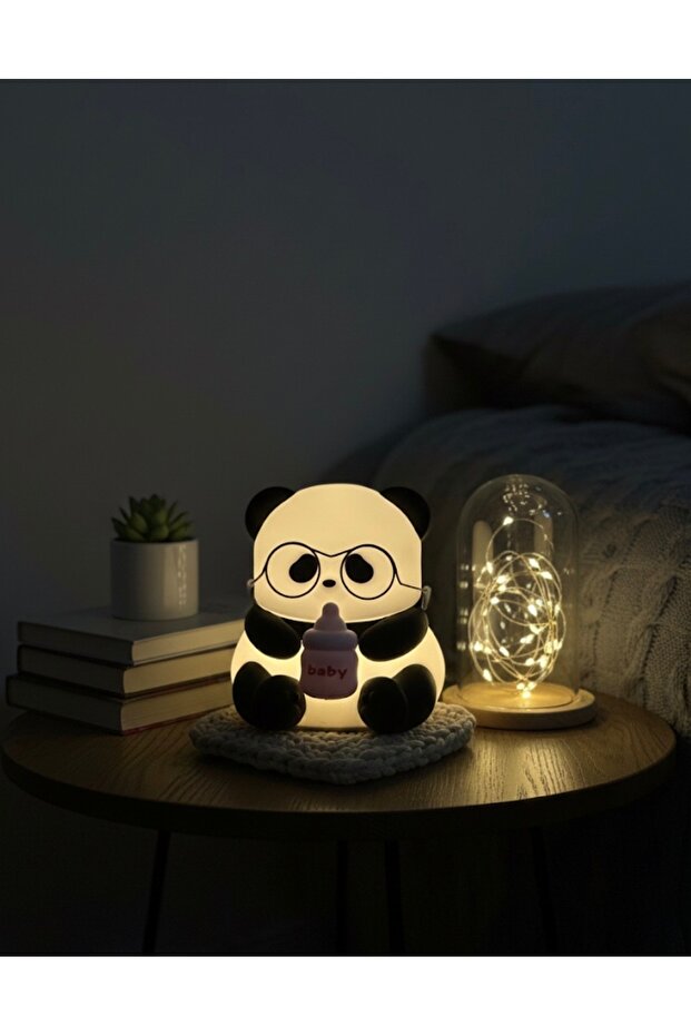 مصباح ليلي مرح على شكل باندا - 1