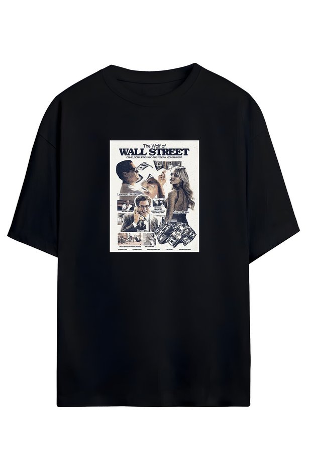 The Wolf of Wall Street (Money Hunter) Design 100% Cotton Unisex T-Shirt