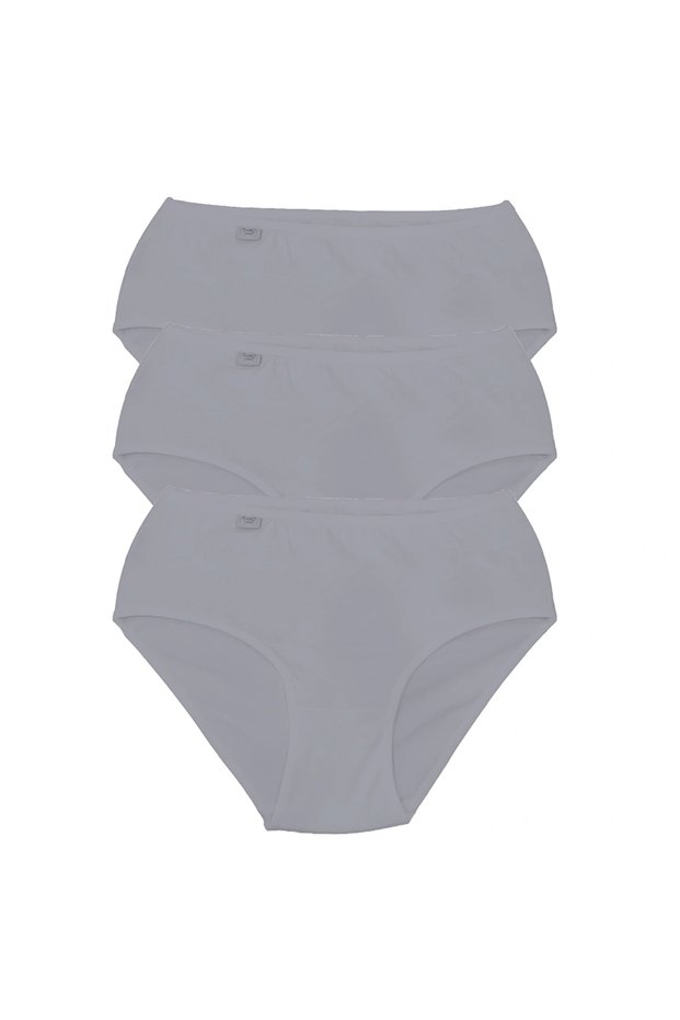 922 Ribana Women's Bato Panties 3-Pack XXL Gray