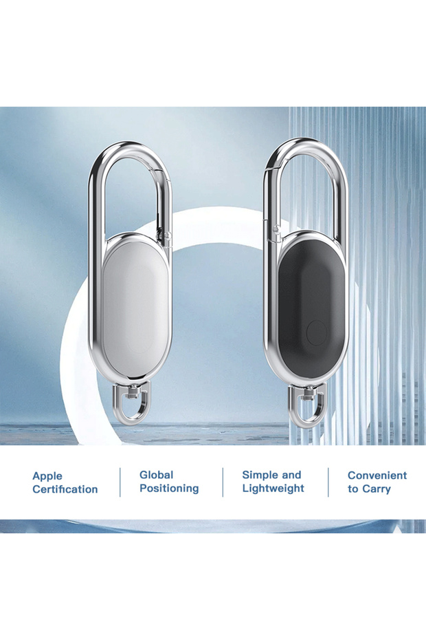 Air Smart Tag Find My App Keys Finder Locator Pet motor cycle & more, Replaceable Waterproof