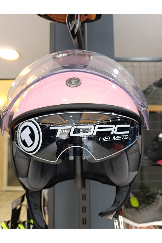 HELMET PİNK GLOSS KASK - 3