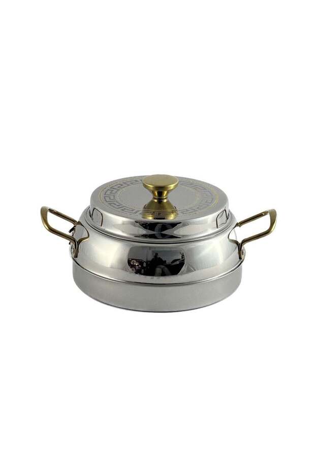 Homemaker Ellora Hotpot 2500ml Capacity - Air Tight Lid - High Quality Stainless Steel - Silver & Et