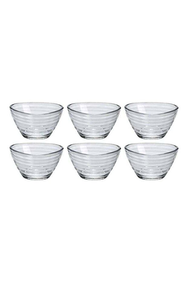 6-Piece Derin Bowl Set Clear 38mm