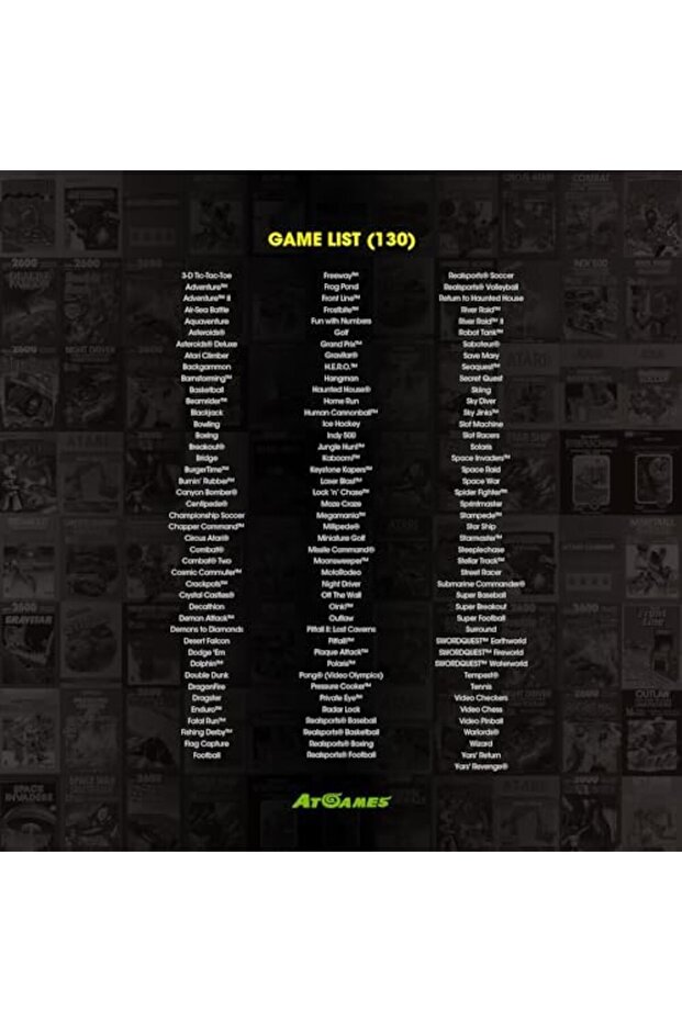 AT Games Atari Flashback 12 HD - Konsol Retro 130 Jeux 1153473 - 2