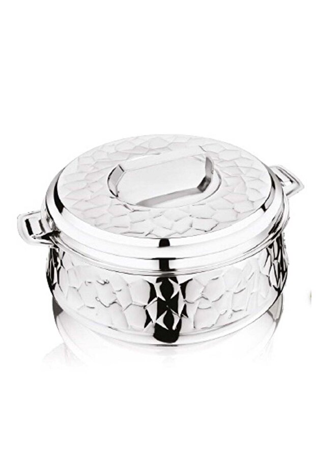Homemaker Classic Belly Hotpot 5000ml Capacity - Stainless Steel - Silver