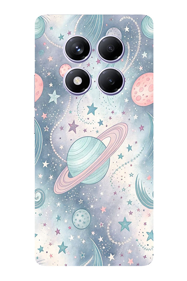 حافظة سيليكون ناعمة ملونة متوافقة مع Redmi Note 14 PRO PLUS مطبوع - 1