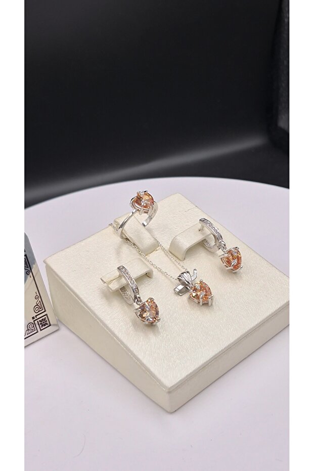 925 Ayar Kadın Gümüş Set - 3