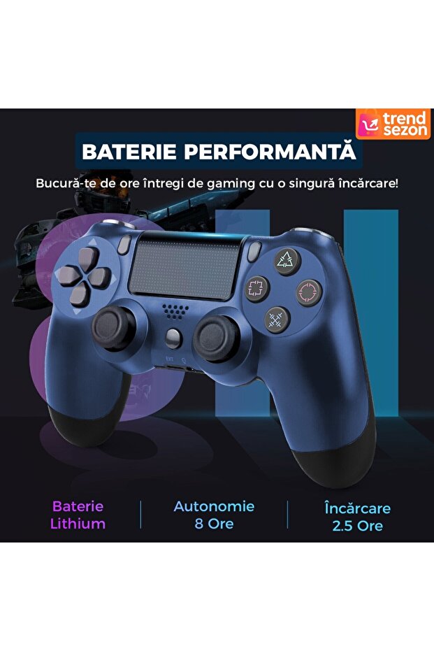Navy PS4 Controller - 5