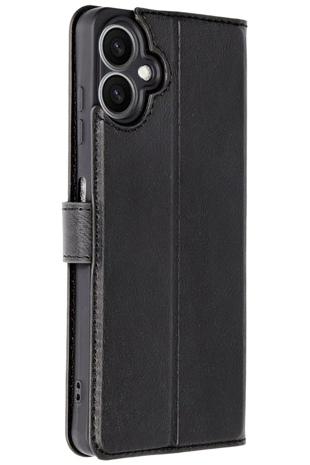 Samsung Galaxy A07 Compatible Leather Case with Camera Protection, Stand and Card Holder