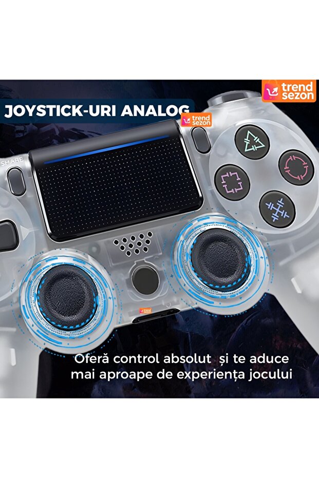 Transparent PS4 Controller - 3