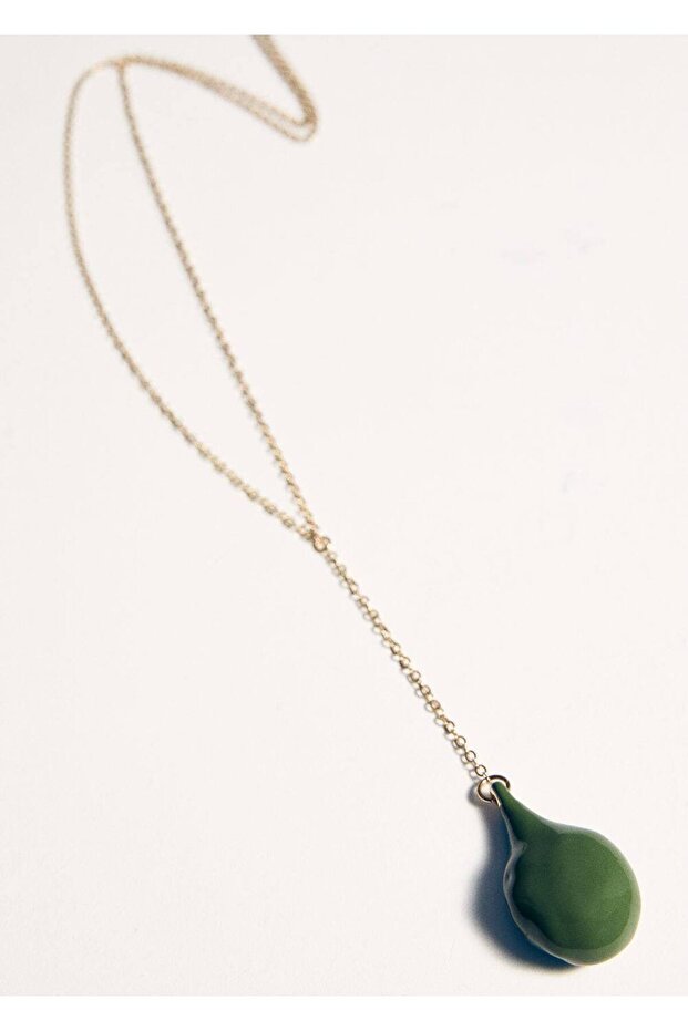 Metal uçlu kolye - 3