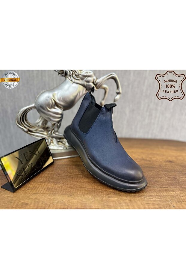 Eva Sole Nubuck Men's Genuine Leather Boots