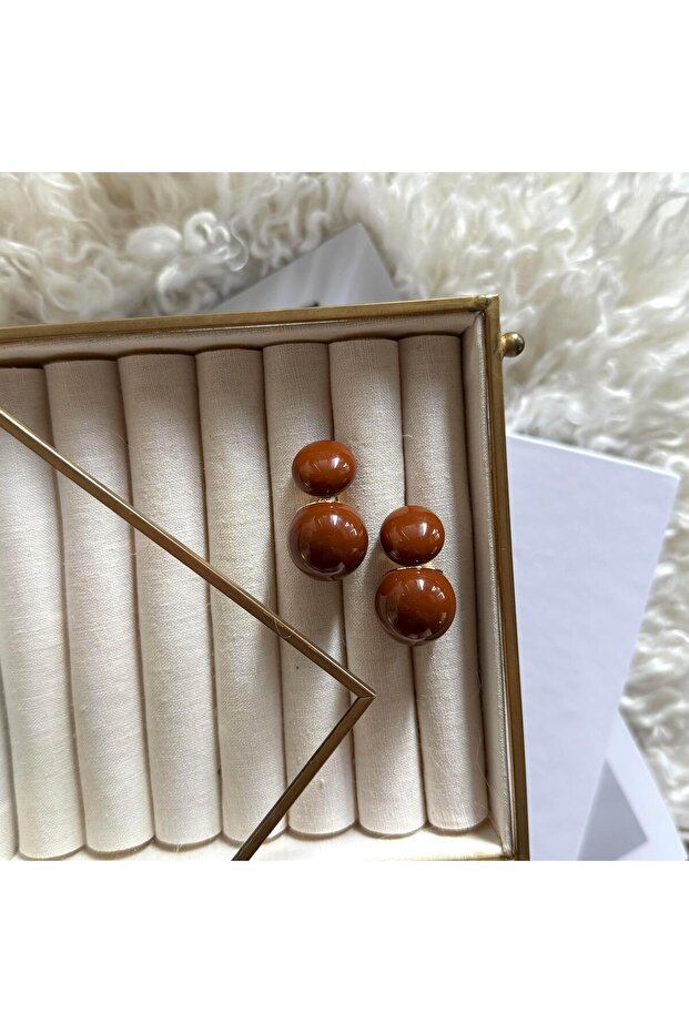 Coffee Ophelia Earrings